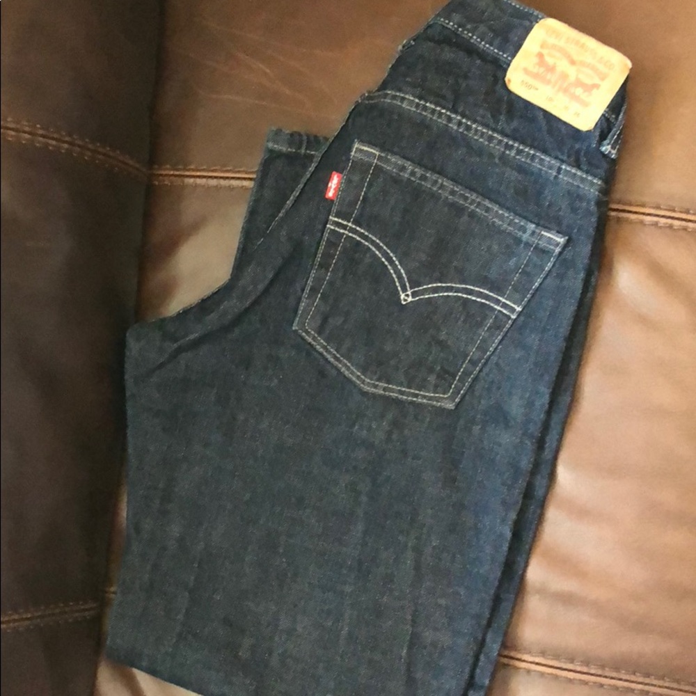 Boys Levi’s 550 Relaxed husky size.